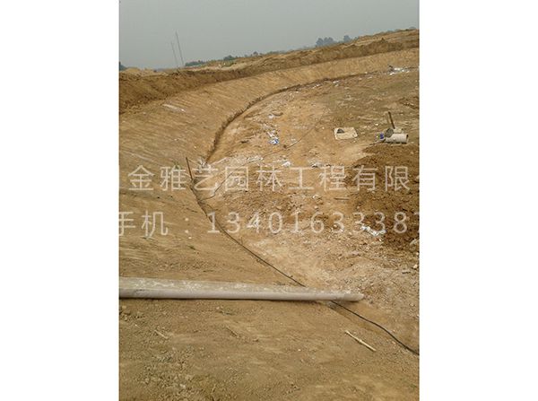 水系駁岸施工現場(chǎng) (3)