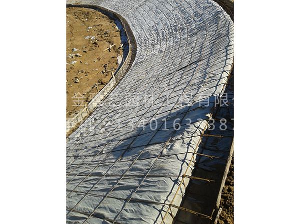 水系駁岸施工現場(chǎng) (8)